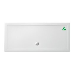 Britton Zamori 1800 x 800mm Rectangular Anti Slip Shower Tray