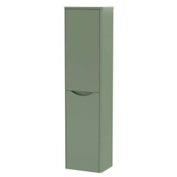 Nuie Lunar 350mm Green Wall Hung Tall Unit Single Door