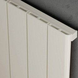 Kartell Allegro 1775 x 280mm White Single Panel Vertical Radiator