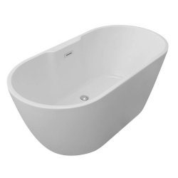 Ajax Carlton 1655 x 745mm Black Freestanding Bath