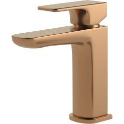 Ajax Burgh Brushed Bronze Cloakroom Basin Mixer and Waste