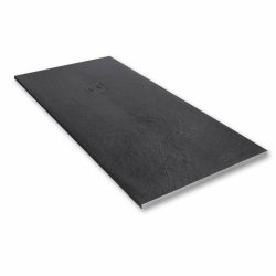 Merlyn Truestone Graphite 1700 x 800mm Rectangular Tray Lifestyle