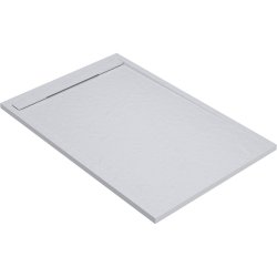 Ajax Linear White Slate 1200 x 800mm Rectangular Shower Tray