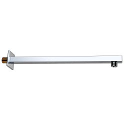 Ajax Hedon Chrome Square Two Outlet Shower Set