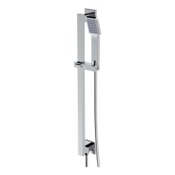 Ajax Hedon Chrome Square Two Outlet Shower Set