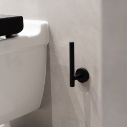 Smedbo Home Black Spare Toilet Roll Holder