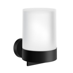 Smedbo Home Black Holder with Soap Dispenser