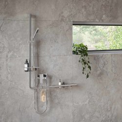 Smedbo Living Concept Chrome Grab Bar Hook