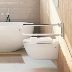 Smedbo Living Concept Chrome Toilet Roll Holder