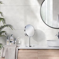 Smedbo Beslagsboden Chrome Freestanding Makeup Mirror