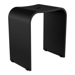 Smedbo Living Black Plexiglass Shower Chair