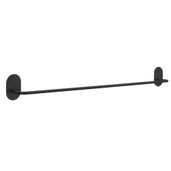 Smedbo Beslagsboden Black Self Adhesive Towel Rail