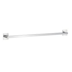 Smedbo Beslagsboden Cube Self Adhesive Towel Rail in Polished Stainless Steel