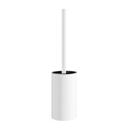 Smedbo Beslagsboden White Freestanding Toilet Brush Holder
