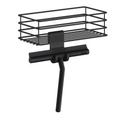 Smedbo Beslagsboden Black Shower Squeegee with Holder