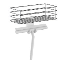 Smedbo Beslagsboden Grey Shower Squeegee with Holder