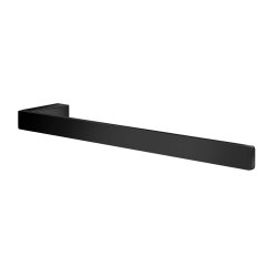 Smedbo Outline Black Single Towel Rail