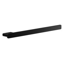 Smedbo Outline Black Cabinet Towel Bar