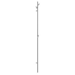 Smedbo Outline Polished Stainless Steel Vertical Hanger