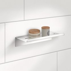Smedbo Sideline Chrome Self Adhesive Shower Shelf