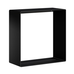 Smedbo Sideline Black Bathroom and Shower Shelf