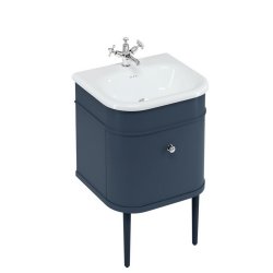 Burlington Chalfont 550mm Blue Vanity Unit with Basin