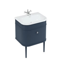 Burlington Chalfont 650mm Blue Vanity Unit with Basin