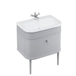 Burlington Chalfont 750mm Classic Grey Vanity Unit with Basin