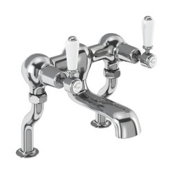 Burlington Kensington Chrome Deck Mounted Bath Filler