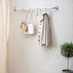 Smedbo Beslagsboden Matt White Quadruple Hook Rack
