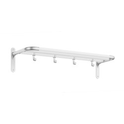Smedbo Beslagsboden Matt White Hallway Hat and Shoe Rack