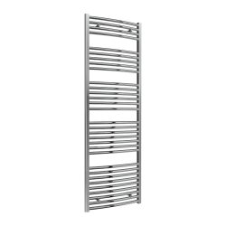 Reina Diva Chrome Curved 1800 x 600mm Heated Towel Rail