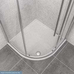 Vantage 90mm Fast Flow Shower Waste in Chrome