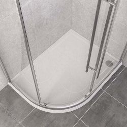 Vantage 1200 x 900mm Offset Quadrant Shower Tray
