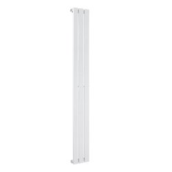 Scudo Bravo White 1800 x 204mm Vertical Single Designer Radiator