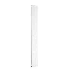 Scudo Bravo White 1800 x 204mm Vertical Double Designer Radiator