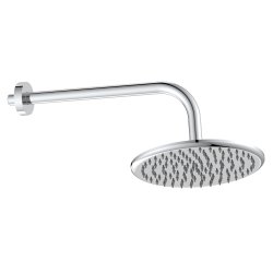 Scudo Chrome Round Shower Arm and Head