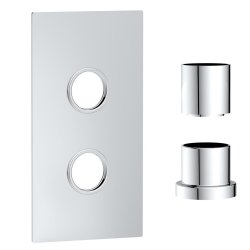 Scudo Concealed One Outlet Shower Valve with Chrome Plate Scudo Concealed One Outlet Shower Valve with Chrome Plate