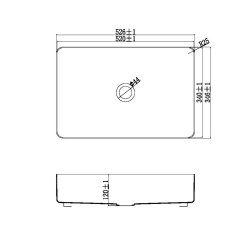 Scudo Core Gunmetal Countertop Basin