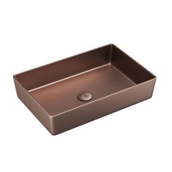 Scudo Core Brushed Bronze Countertop Basin