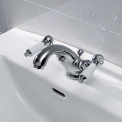 Bristan Renaissance Basin Mixer with Pop-Up Waste-1