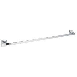 Smedbo Ice Polished Chrome Single Towel Rail
