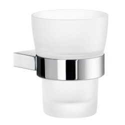 Smedbo Air Chrome Holder with Tumbler