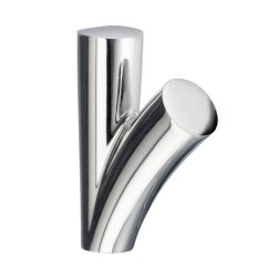 Smedbo Dry Chrome Towel Hook Pair