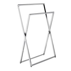 Smedbo Outline Chrome Freestanding Towel Rail