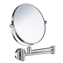 Smedbo Outline Chrome 5x Swing Arm Shaving and Makeup Mirror