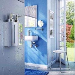 Smedbo Outline Chrome 5x Swing Arm Shaving and Makeup Mirror