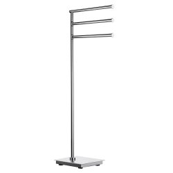 Smedbo Outline Lite Square Triple Swing Arm Towel Rail