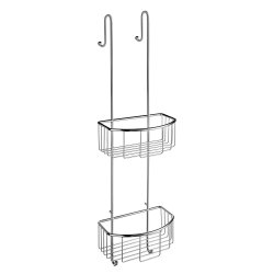 Smedbo Sideline Chrome 217 x 130mm Double Shower Basket