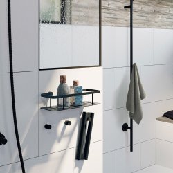 Smedbo Sideline Black Shower Squeegee